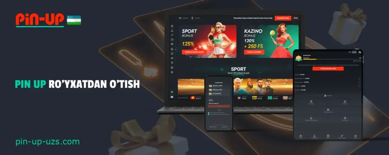 Pin Up — Hisobni tekshirish (KYC)